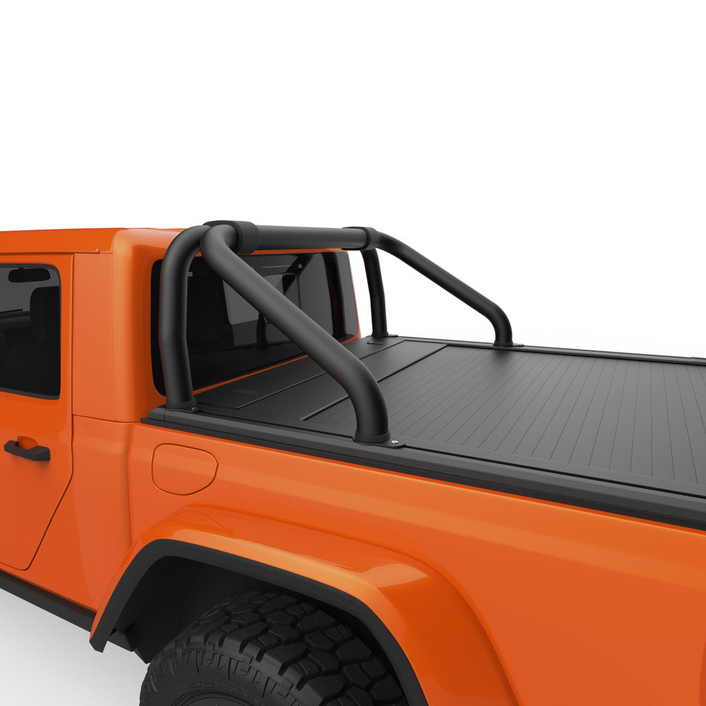 EGR Rolltrac S-Series Black Sport Bar Fits 20-23 Jeep Gladiator (Crew Cab Pickup - Bed Length: 5'0") - SBAR0162
