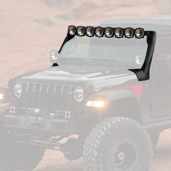 KC HiLites 50in Gravity Pro6 LED Light Bar Kit for 2018 C JL JT