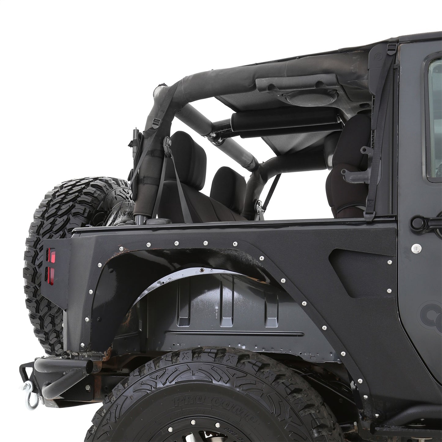 Smittybilt Extended Top Black Diamond I 94235