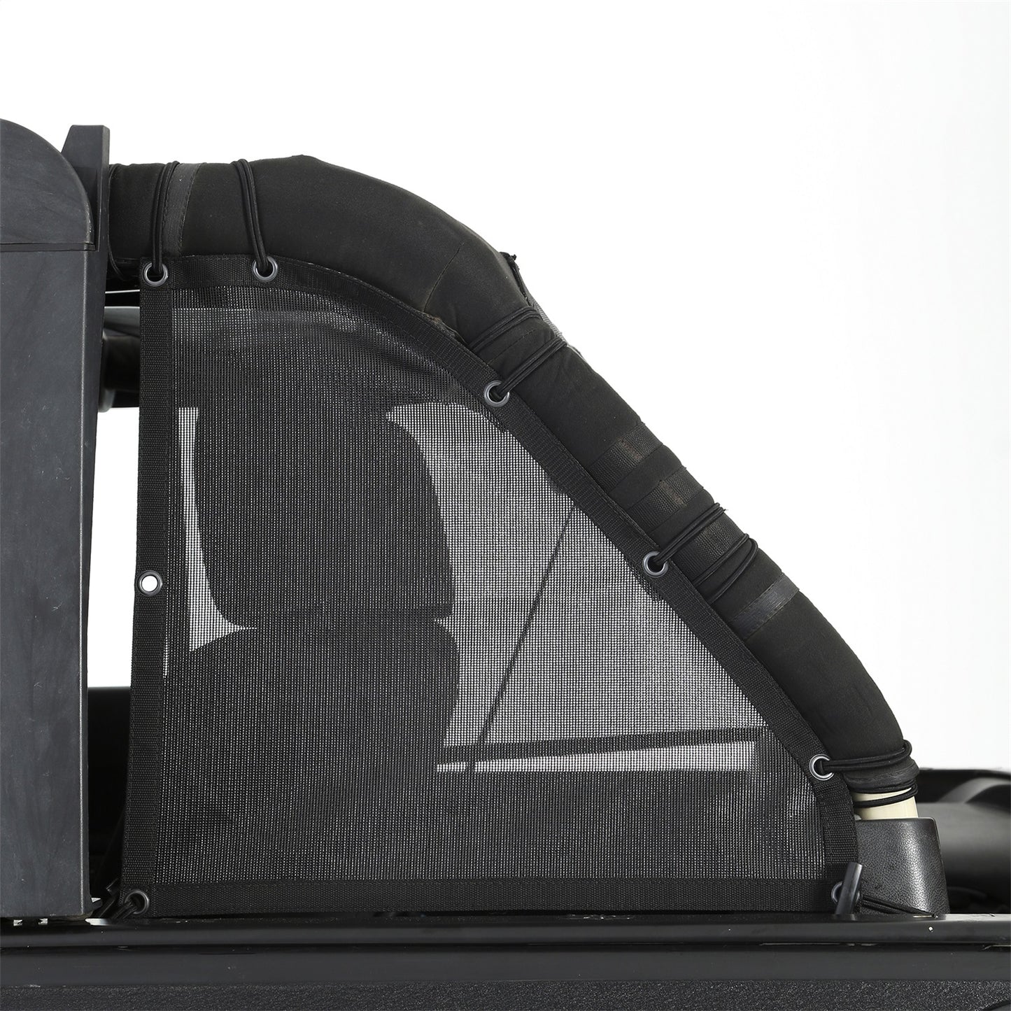 Smittybilt Cloak Extended Mesh Top Cloak Sides And Rear Black Mesh I 95501