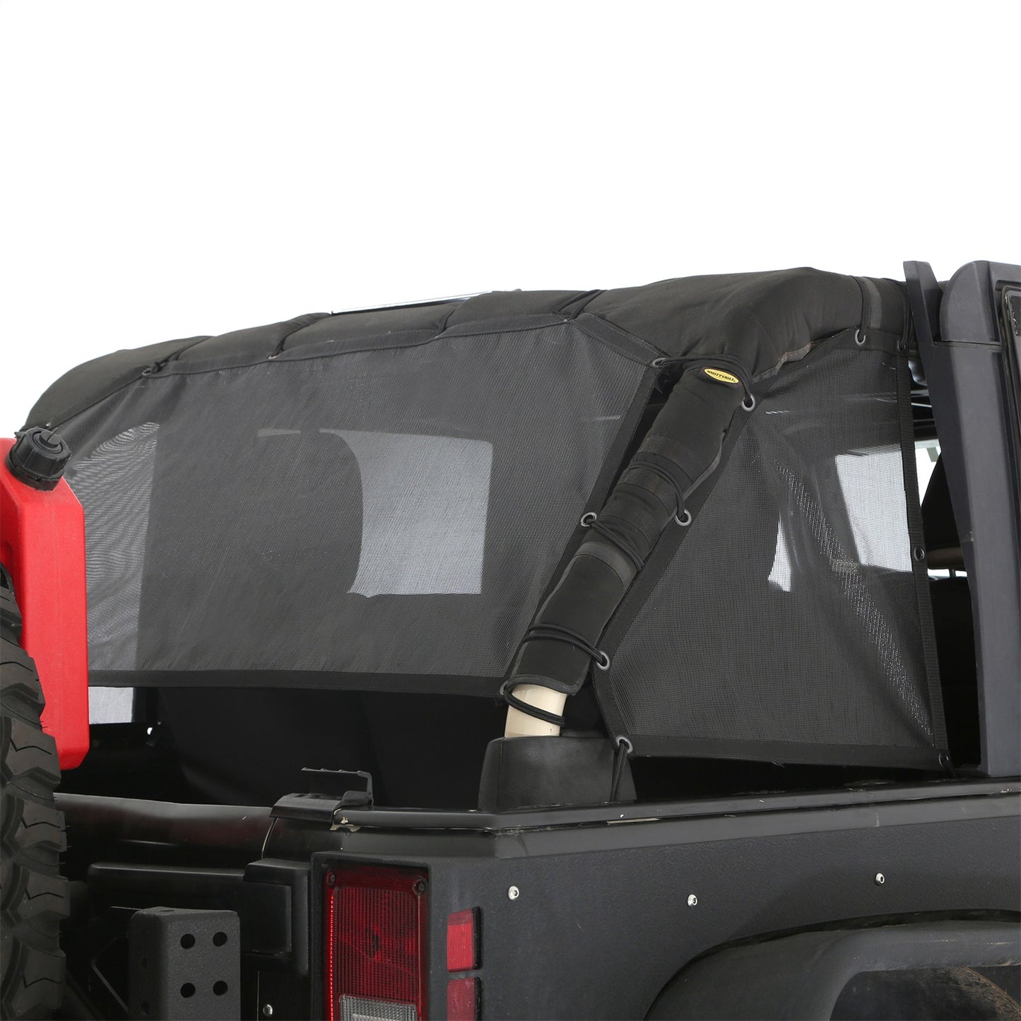 Smittybilt Cloak Extended Mesh Top Cloak Sides And Rear Black Mesh I 95501