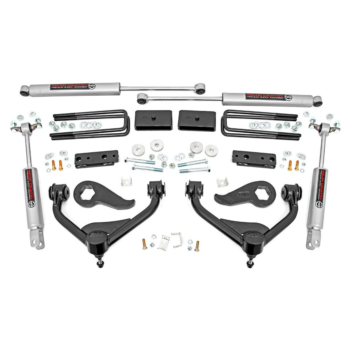 Rough Country Premium N3 3 Inch Lift Kit I 95830