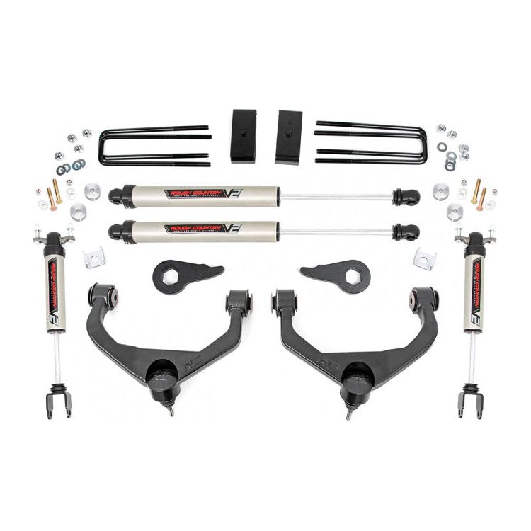 Rough Country V2 Monotube 3.5 Inch Lift Kit I 95970