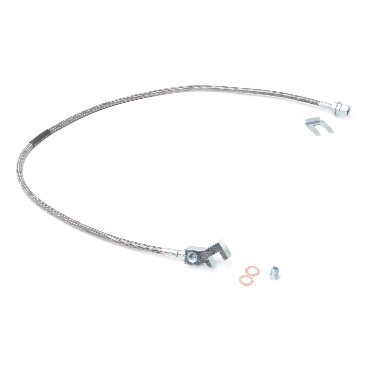 ROUGH COUNTRY Brake Line | Stainless | Rear | 4-8 Inch Lift | Ford F-250/F-350 Super Duty (99-04) | 89713