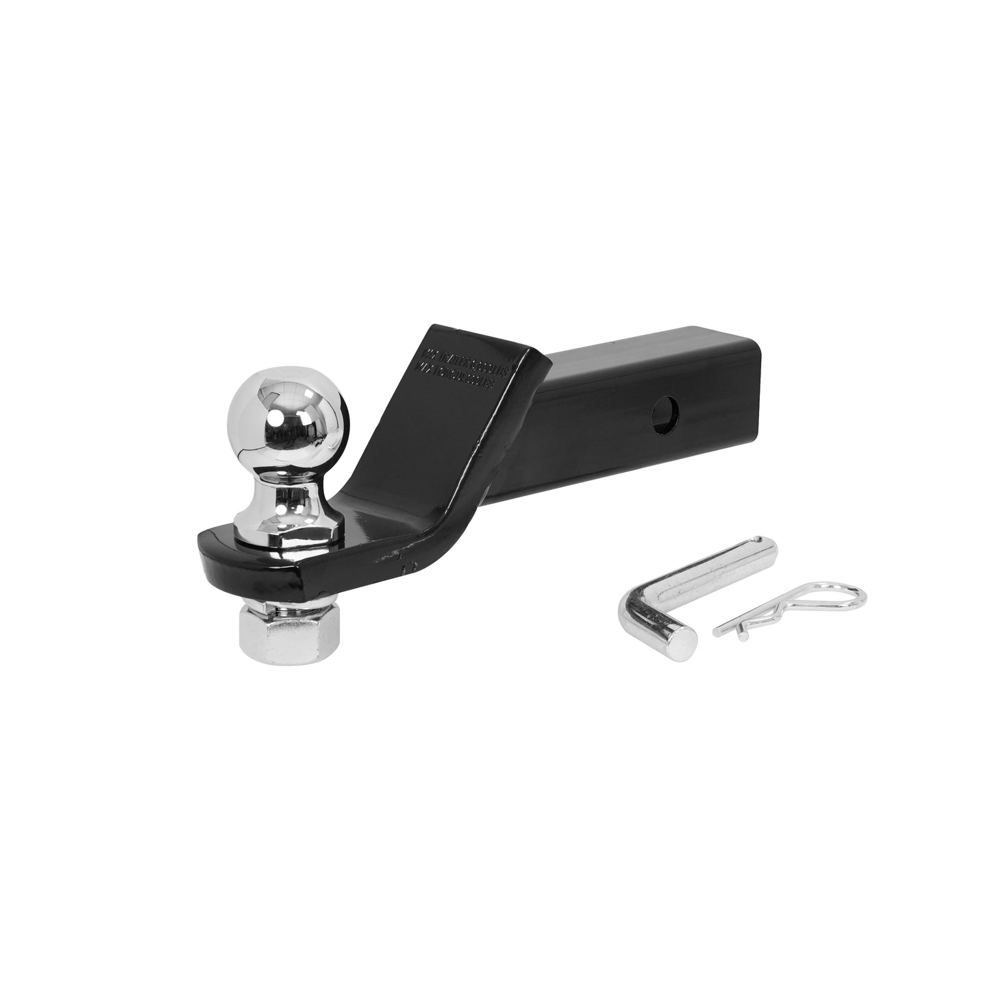 ENTHUZE| Pre-Assembled Ball Mount Kit, 2" Drop, 2" Ball, 2" Shank, 6000 Lbs |ACTENT-100-001