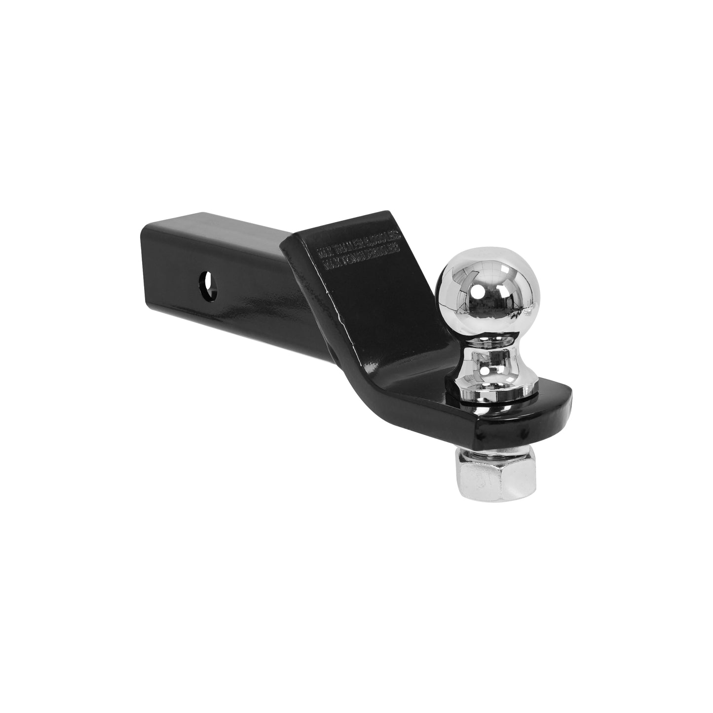 ENTHUZE| Pre-Assembled Ball Mount Kit, 2" Drop, 2" Ball, 2" Shank, 6000 Lbs |ACTENT-100-001