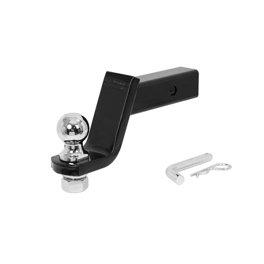 ENTHUZE|Pre-Assembled Ball Mount Kit4" Drop, 2" Ball, 2" Shank, 6000 Lbs |ACTENT-100-002