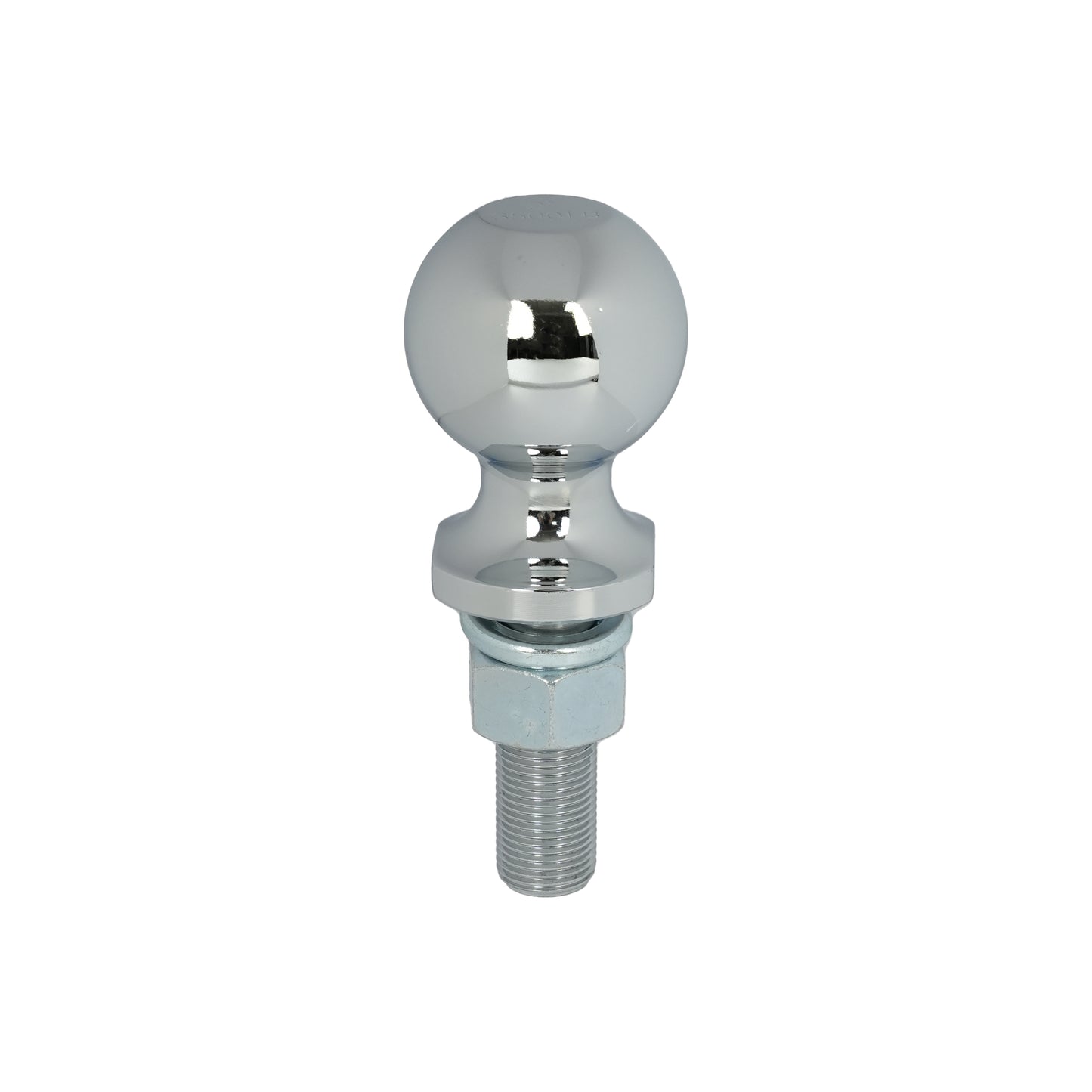 ENTHUZE| 2" Trailer Ball, 3/4" X 2-3/8" Shank, 3,500 Lbs., Chrome |ACTENT-110-003