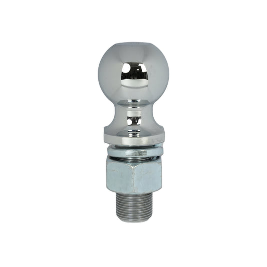 ENTHUZE| 2-5/16" Trailer Ball, 1-1/4" X 2-3/4" Shank, 10,000 Lbs, Chrome |ACTENT-110-006