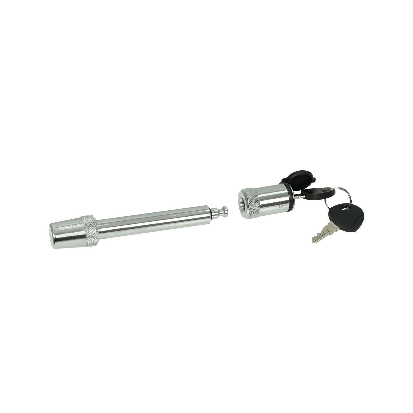 ENTHUZE| 5/8" Hitch Lock, 2" Receiver, Barbell, Chrome |ACTENT-120-158