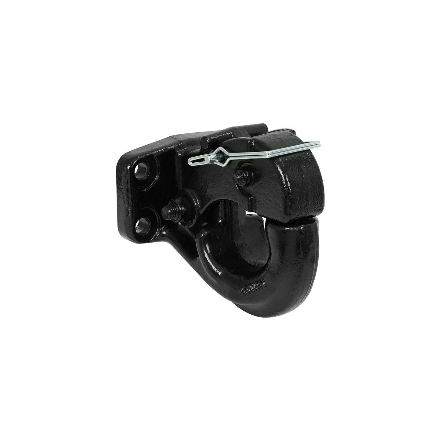 ENTHUZE| Pintle Hook With Safety Pin (20K), Fits 2-1/2" Or 3" Lunette Rings |ACTENT-140-001