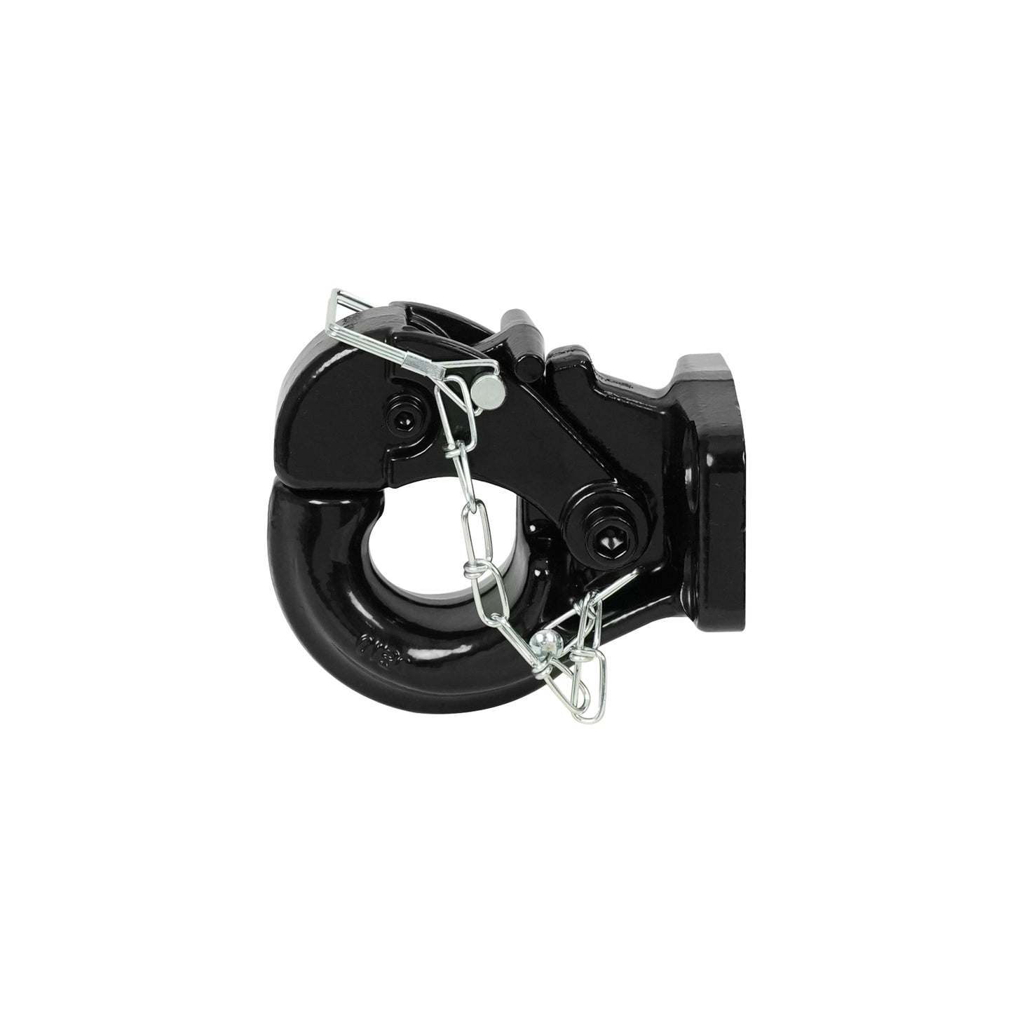 ENTHUZE| Pintle Hook With Safety Pin (40K), Fits 2-1/2" Or 3" Lunette Rings |ACTENT-140-003