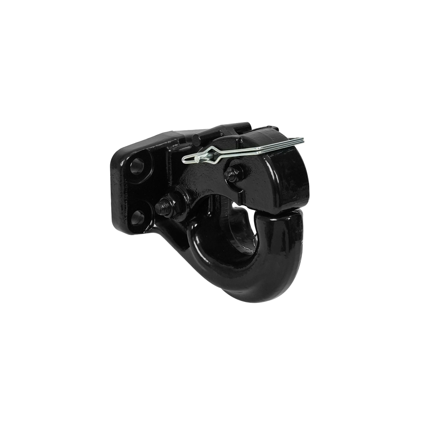 ENTHUZE| Pintle Hook With Safety Pin (40K), Fits 2-1/2" Or 3" Lunette Rings |ACTENT-140-003