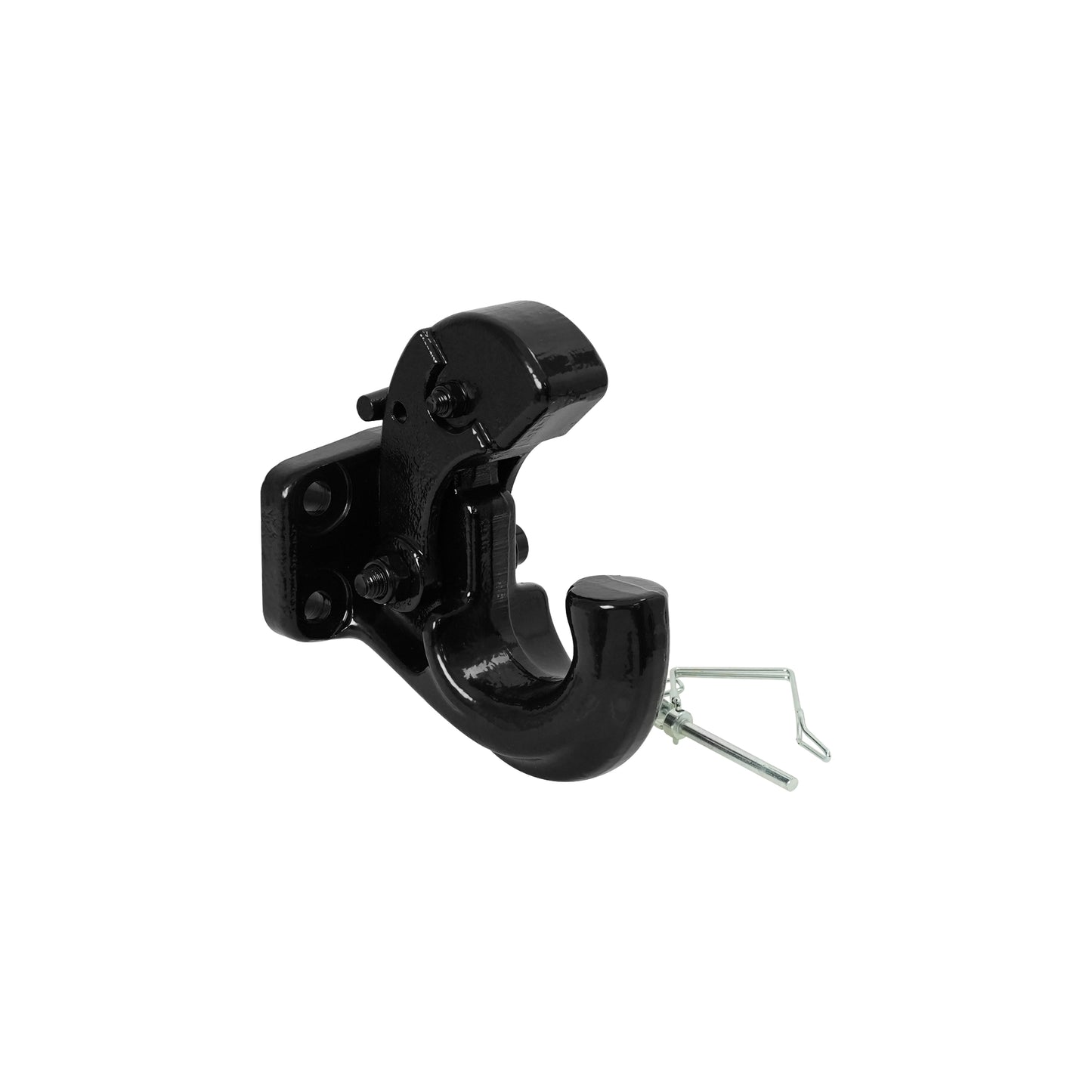 ENTHUZE| Pintle Hook With Safety Pin (40K), Fits 2-1/2" Or 3" Lunette Rings |ACTENT-140-003