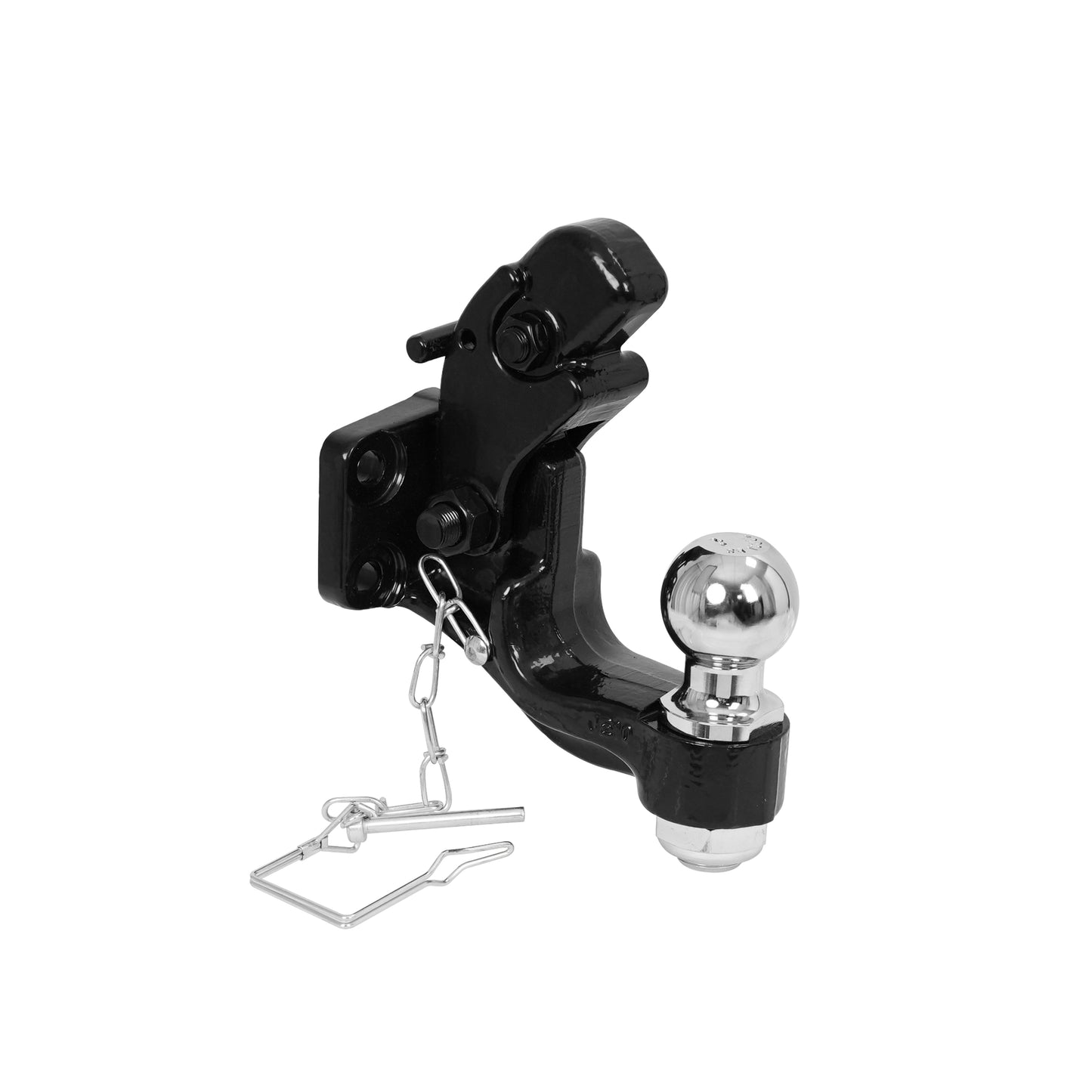 ENTHUZE| Ball & Pintle Hitch, 2" Ball, 16,000 Lbs. Ball Capacity |ACTENT-140-004
