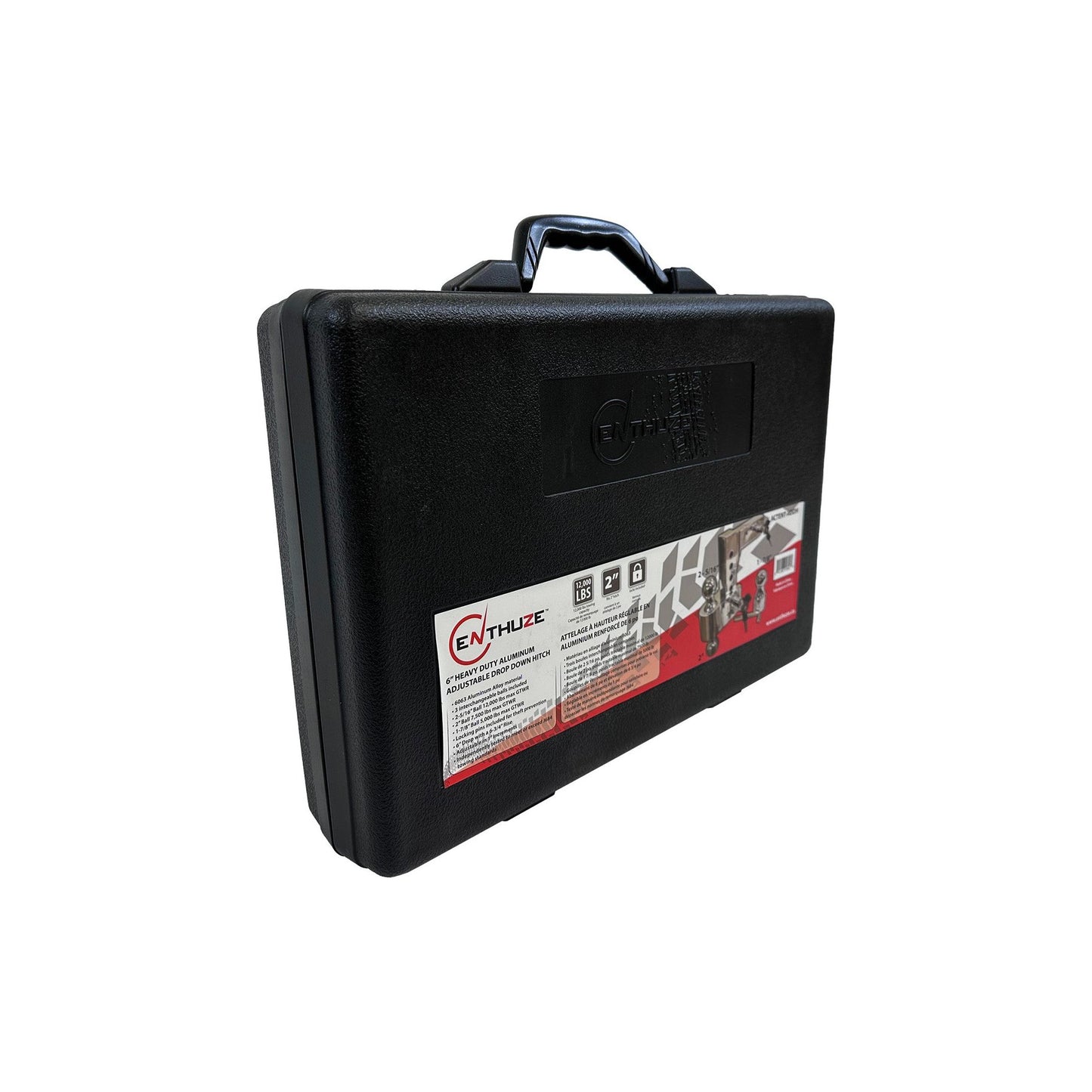 ENTHUZE| Aluminum Adjustable Drop Hitch |ACTENT-ADDH