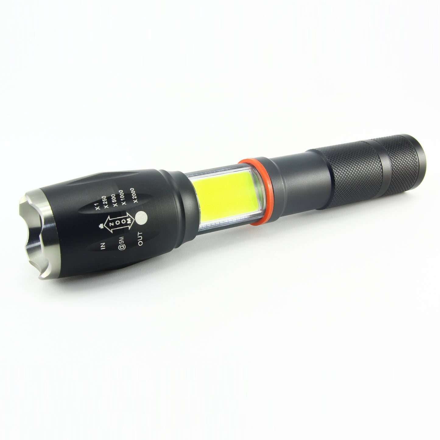 ENTHUZE| Zoom 180 Flashlight |ACTENT-Z180-BK
