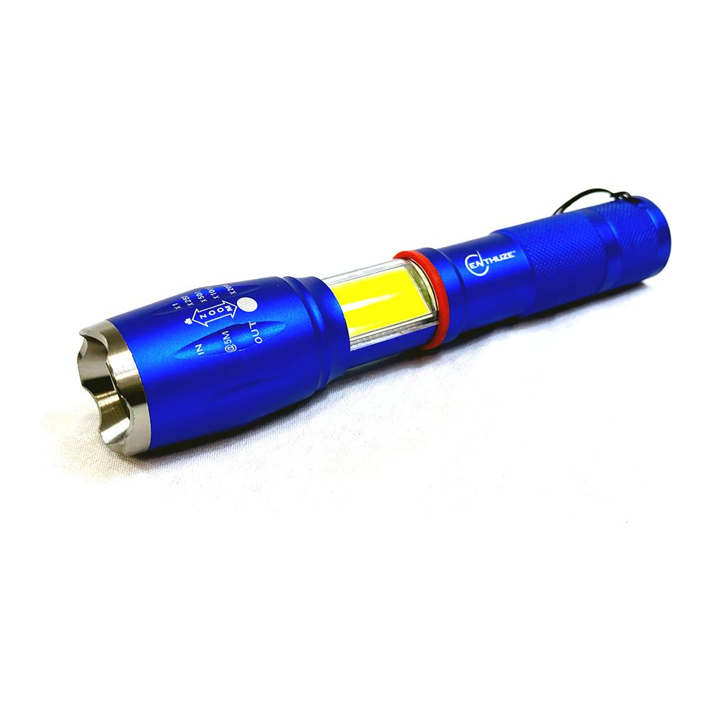 ENTHUZE| Zoom 180 Flashlight |ACTENT-Z180-BL