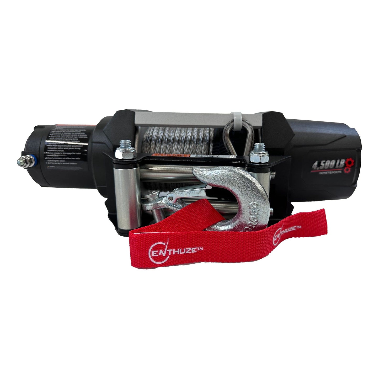 ENTHUZE| 4500Lb Atv/Utv Winch, Synthetic Rope |ACTENT1301P