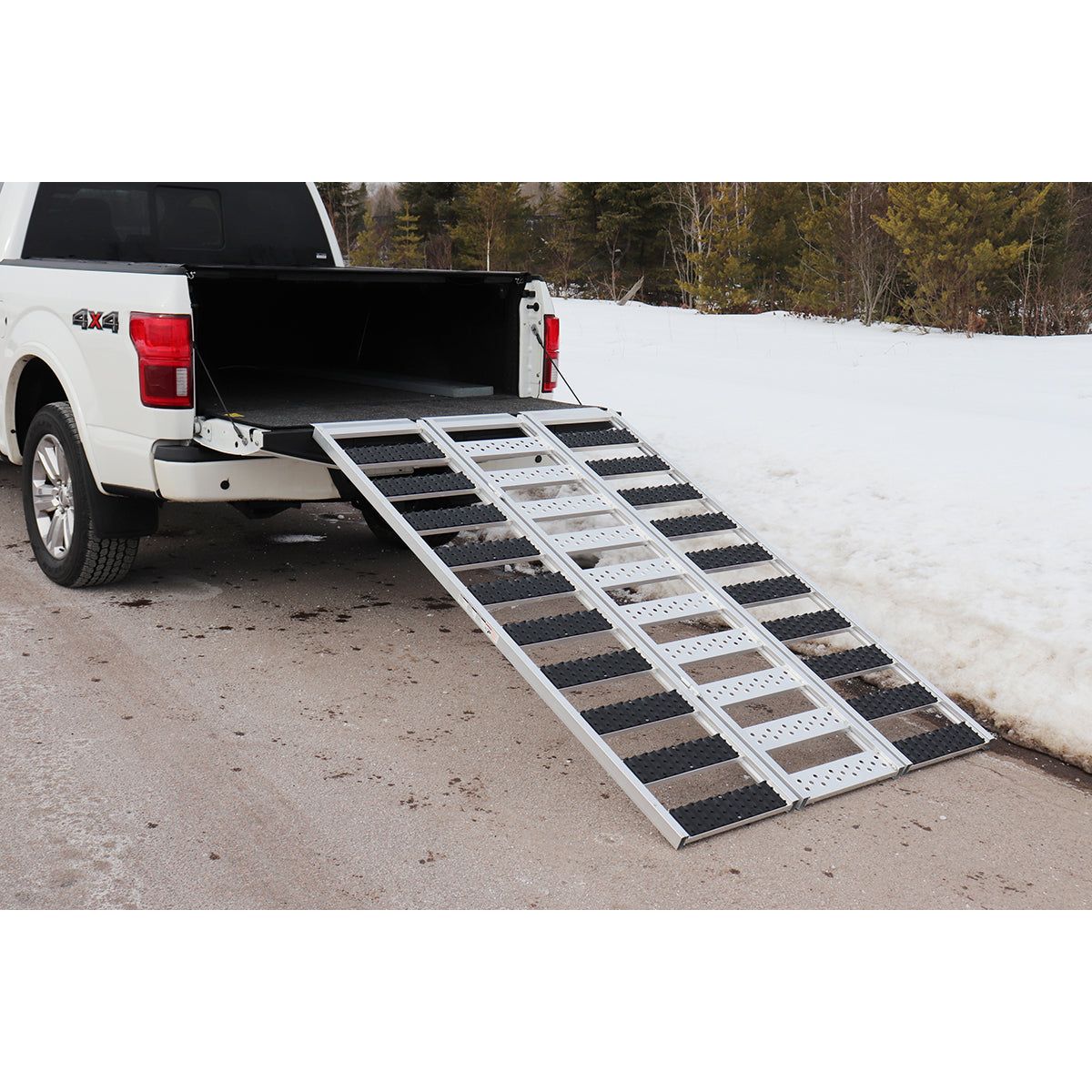 ENTHUZE| Aluminum Atv/Snowmobile Loading Ramp |ACTENT2168