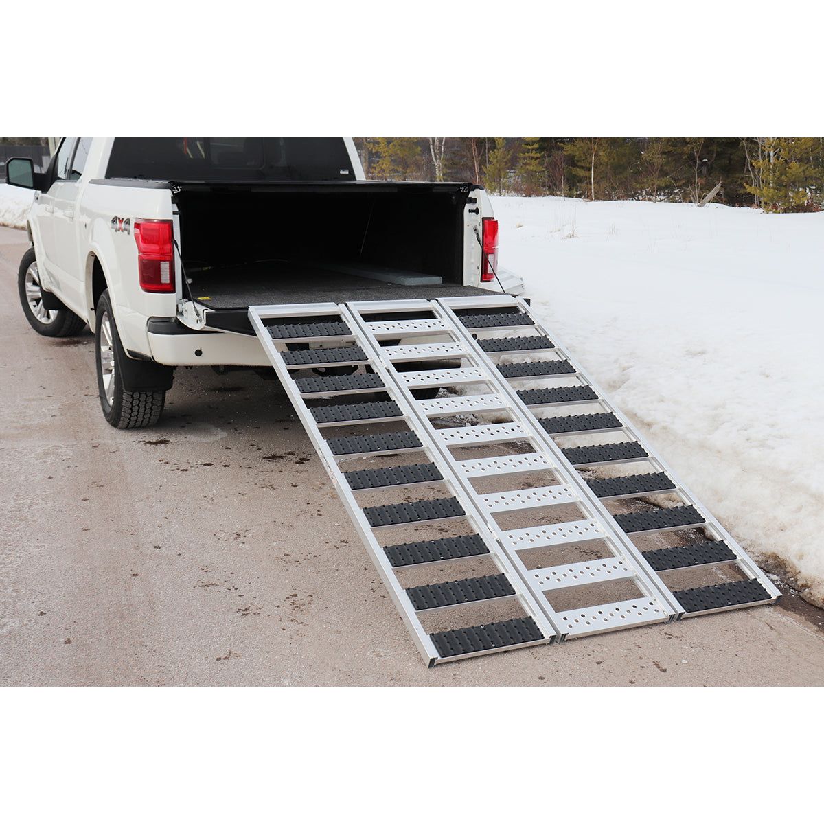 ENTHUZE| Aluminum Atv/Snowmobile Loading Ramp |ACTENT2168