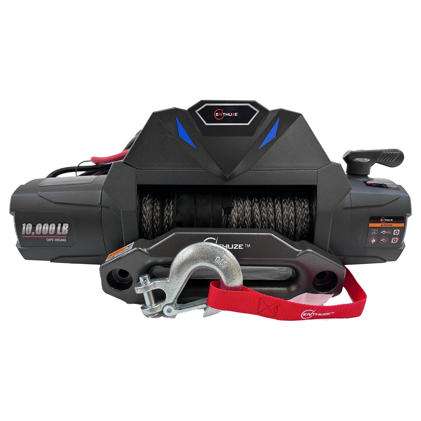 ENTHUZE| 10000 Lb Winch, Synthetic Rope |ACTENT5501P