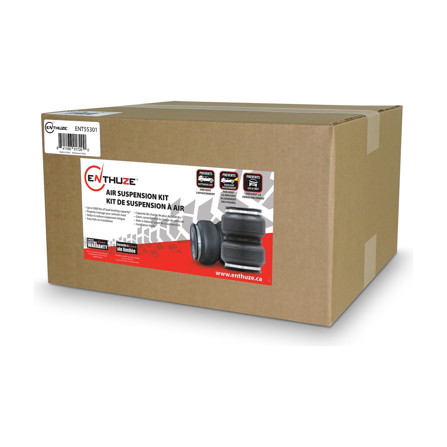 ENTHUZE| Air Suspension Kit 5000 |ACTENT55301