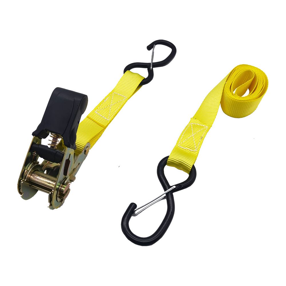 ENTHUZE| Ratcheting Tie Down, 1" X 6Ft 1200Lbs, 2 Pack |ACTENT630791