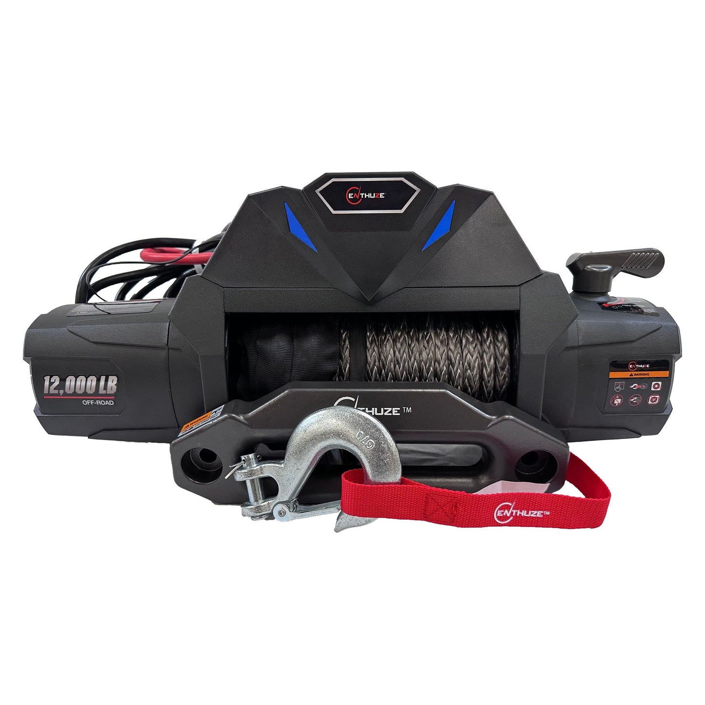 ENTHUZE| 12000 Lb Winch, Synthetic Rope |ACTENT6401P