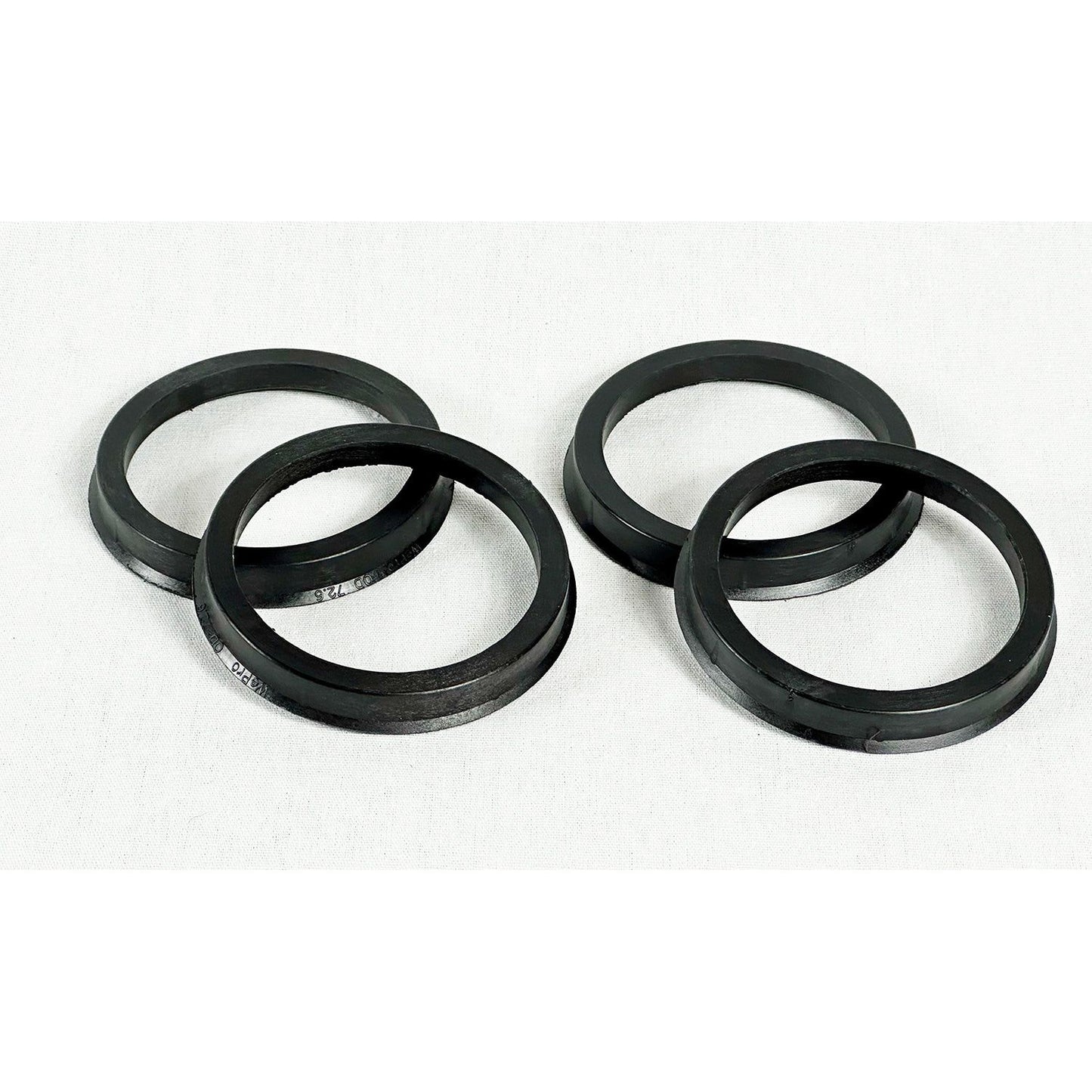 ENTHUZE| Hub Rings, Abs Plastic, Set Of 4, 106.1Mm Od X 78.11Mm Id |ACTHR106-7810-4