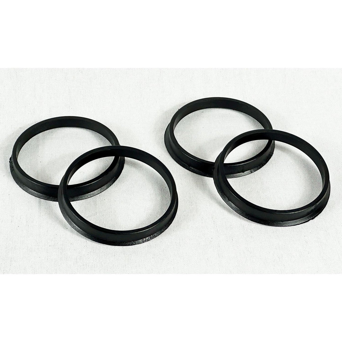 ENTHUZE| Hub Rings, Abs Plastic, Set Of 4, 106.1Mm Od X 87.1Mm Id |ACTHR106-8700-4