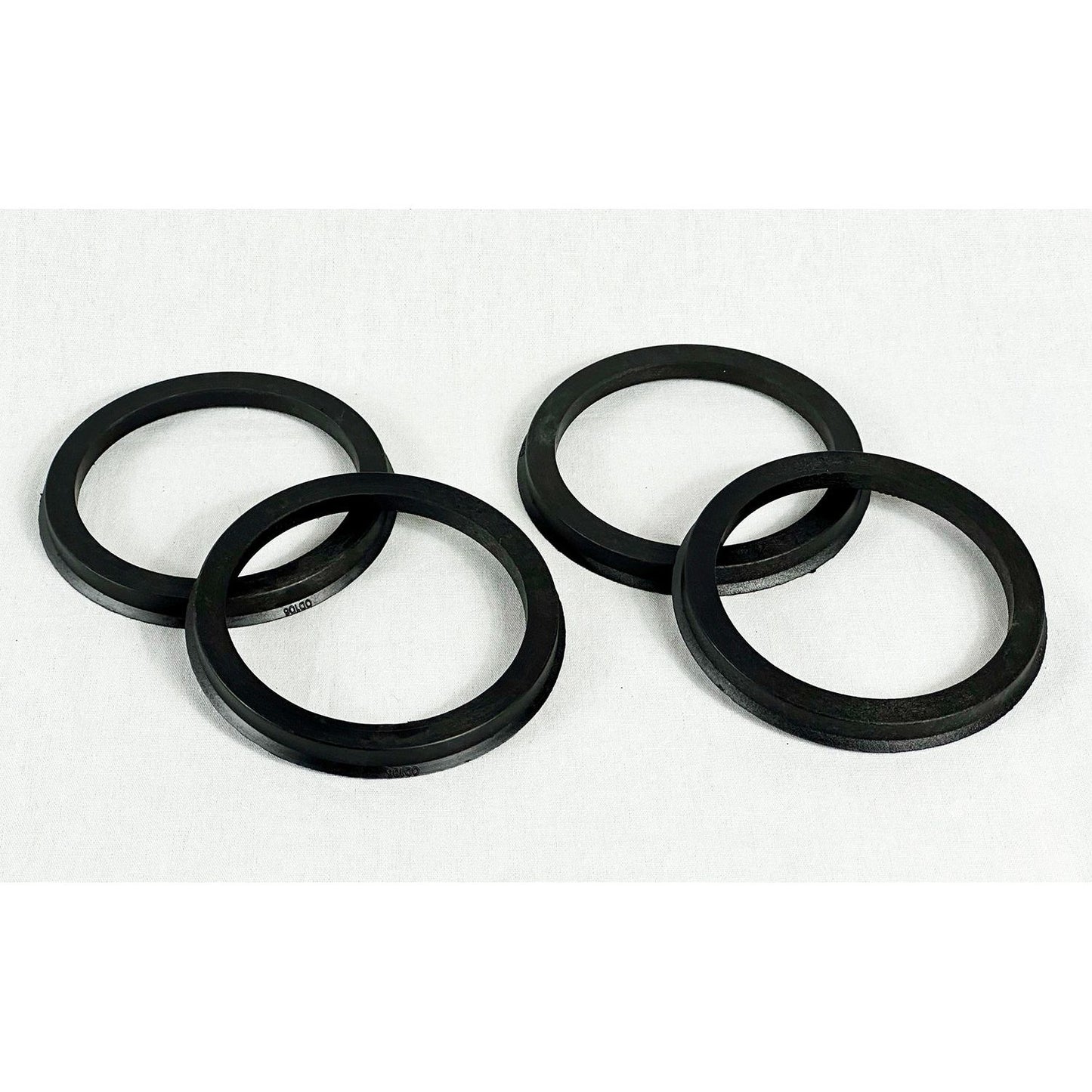 ENTHUZE| Hub Rings, Abs Plastic, Set Of 4, 73.1Mm Od X 57.1Mm Id |ACTHR73-5710-4