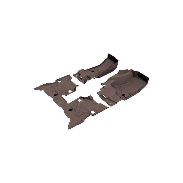 Armorlite 21-C WRANGLER JL 3PC FRONT AND REAR COMPOSITE FLOORING 4XE DESERT KHAKI B1012210-BRN1-AB