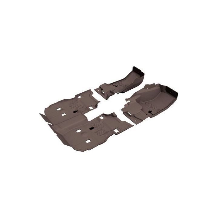 Armorlite 18-C WRANGLER 3PC FRONT AND REAR COMPOSITE FLOORING DESERT KHAKI B1009725-BRN1-AA