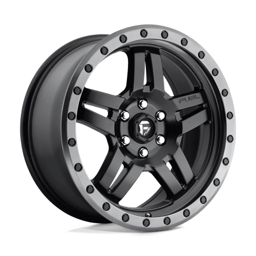 Fuel 1PC D557 ANZA MATTE BLACK GUN METAL RING
