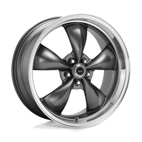 American Racing AR105 TORQ THRUST M ANTHRACITE MACHINED LIP