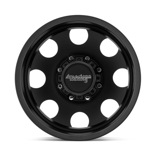 American Racing AR204 BAJA DUALLY SATIN BLACK - REAR