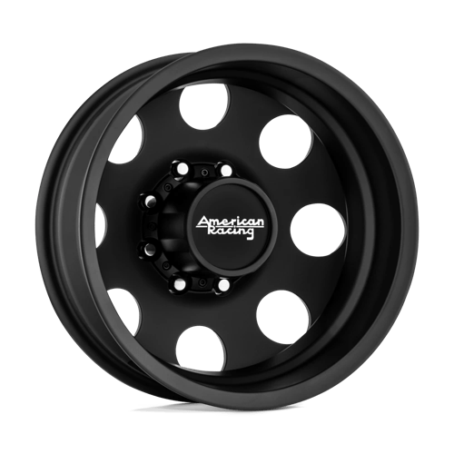 American Racing AR204 BAJA DUALLY SATIN BLACK - REAR