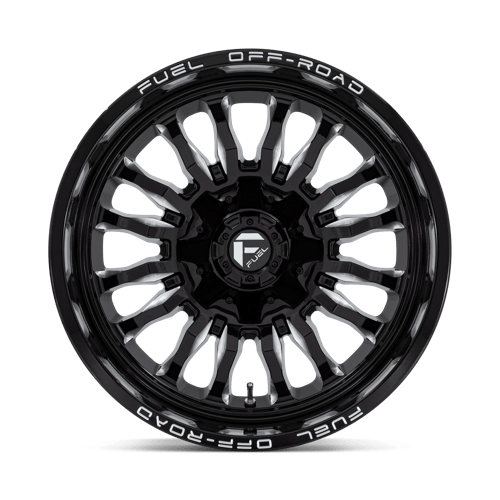 Fuel 1PC D795 ARC GLOSS BLACK MILLED