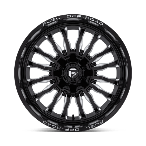 Fuel 1PC D795 ARC GLOSS BLACK MILLED