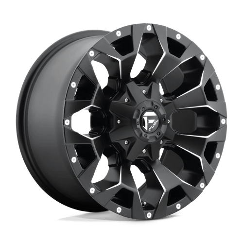 Fuel 1PC D546 ASSAULT MATTE BLACK MILLED