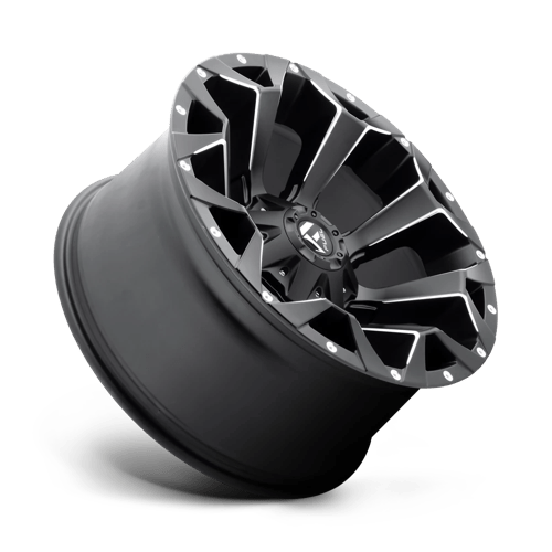 Fuel 1PC D546 ASSAULT MATTE BLACK MILLED