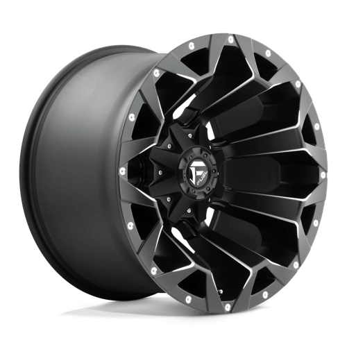 Fuel 1PC D546 ASSAULT MATTE BLACK MILLED