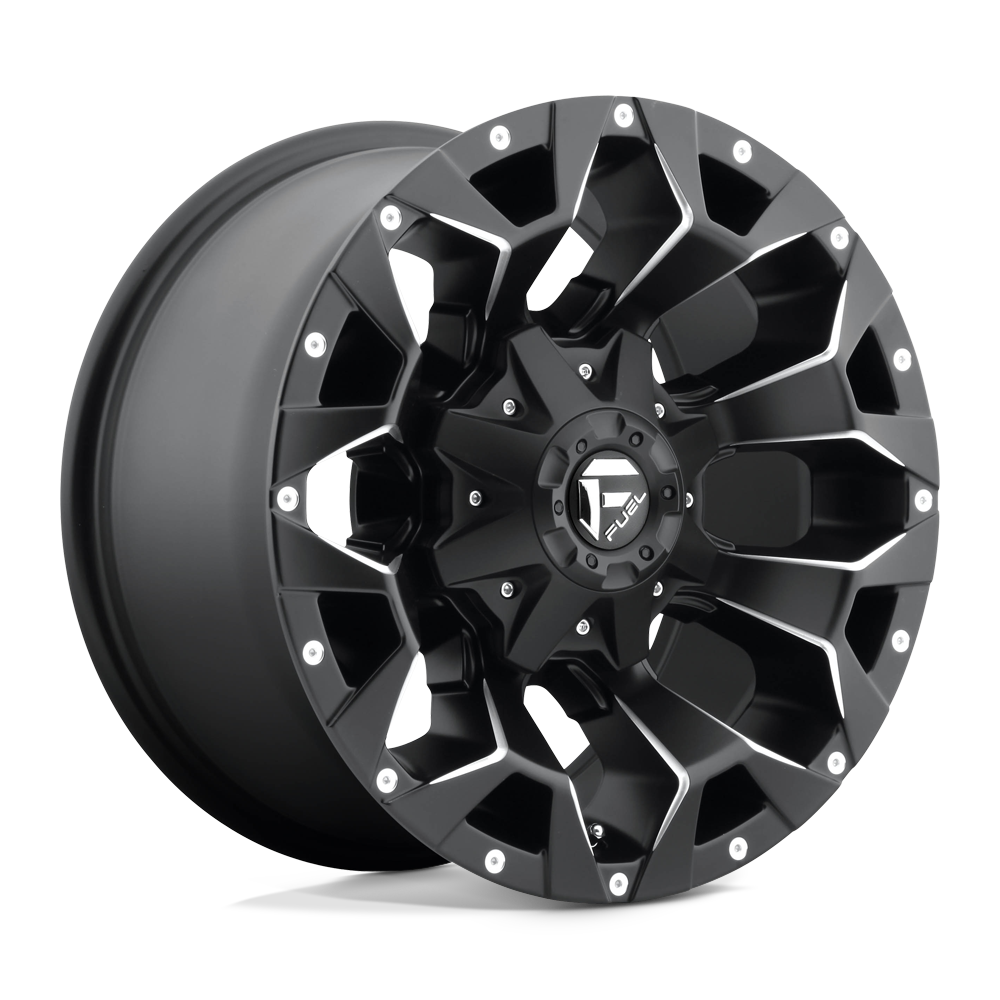 Fuel 1PC D546 ASSAULT MATTE BLACK MILLED