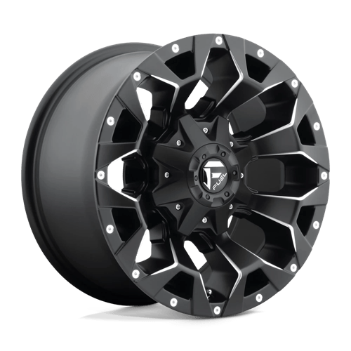 Fuel 1PC D546 ASSAULT MATTE BLACK MILLED