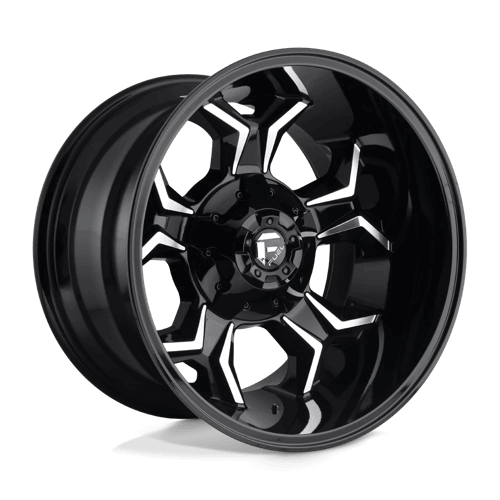 Fuel 1PC D606 AVENGER GLOSS BLACK MILLED