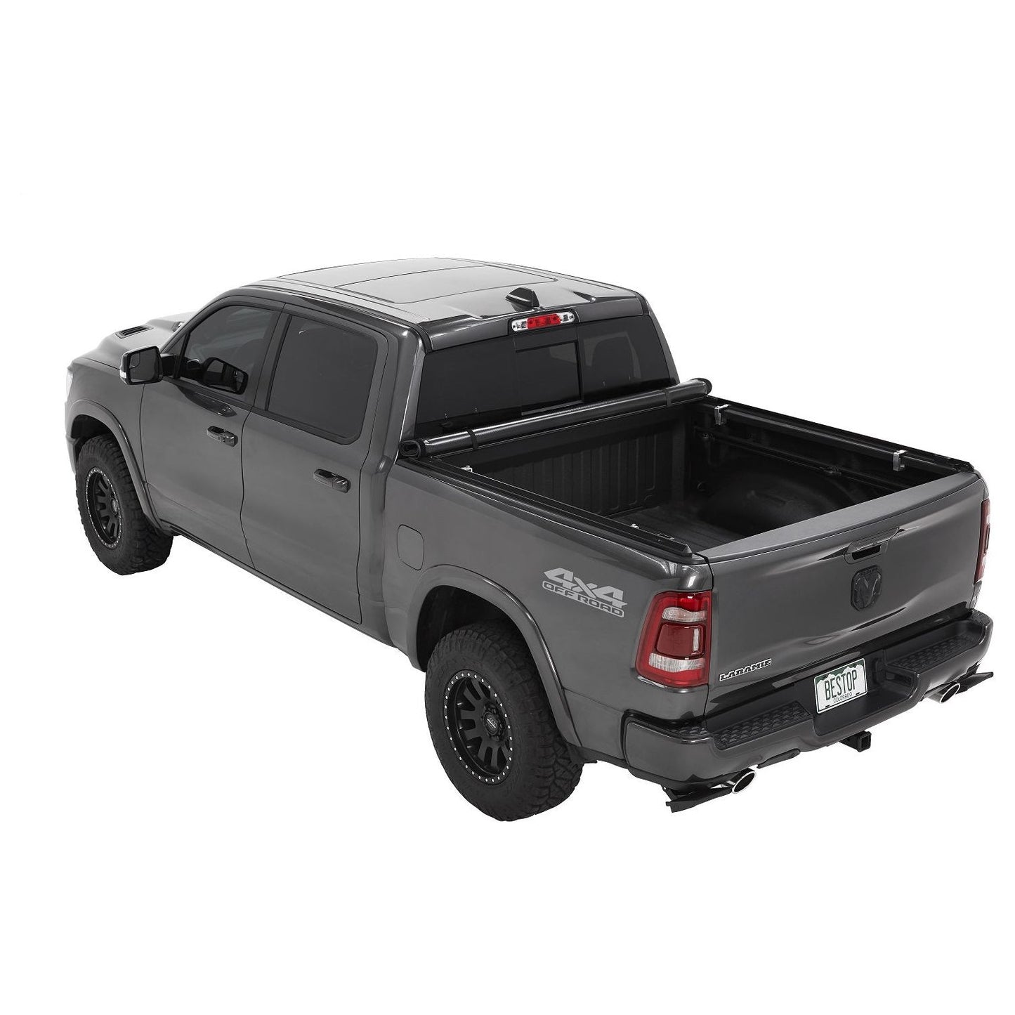 Bestop EZ Roll Soft Tonneau Cover Black w/o Bed Rail Storage I 19227-01