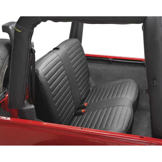 Bestop Seat Covers Black Diamond Bench Fits Factory Seats Sold Individually I 29229-35