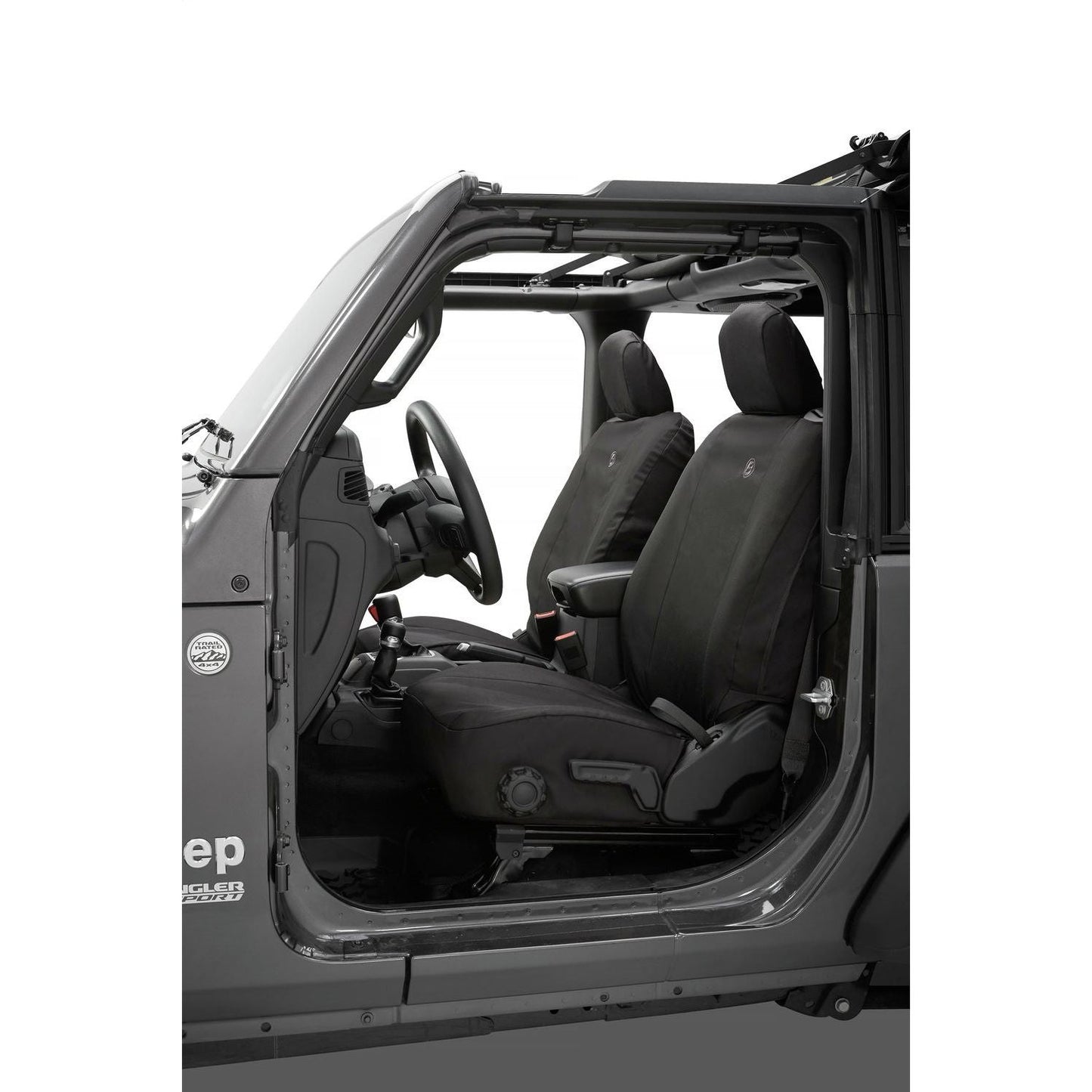 Bestop Seat Covers Black Diamond Fits Factory Seats Pair I 29293-35