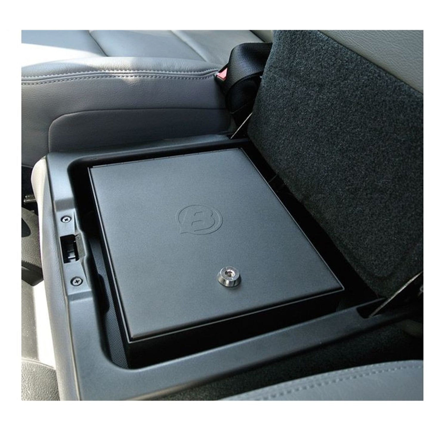 Underseat Lock Box Black Incl. Security Cable/Key Lock I 42644-01